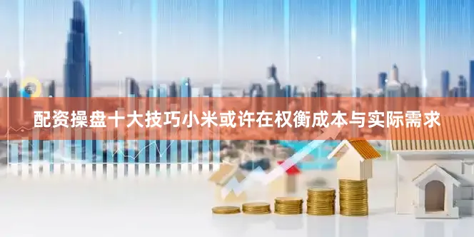 配资操盘十大技巧小米或许在权衡成本与实际需求