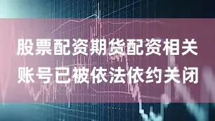 股票配资期货配资相关账号已被依法依约关闭